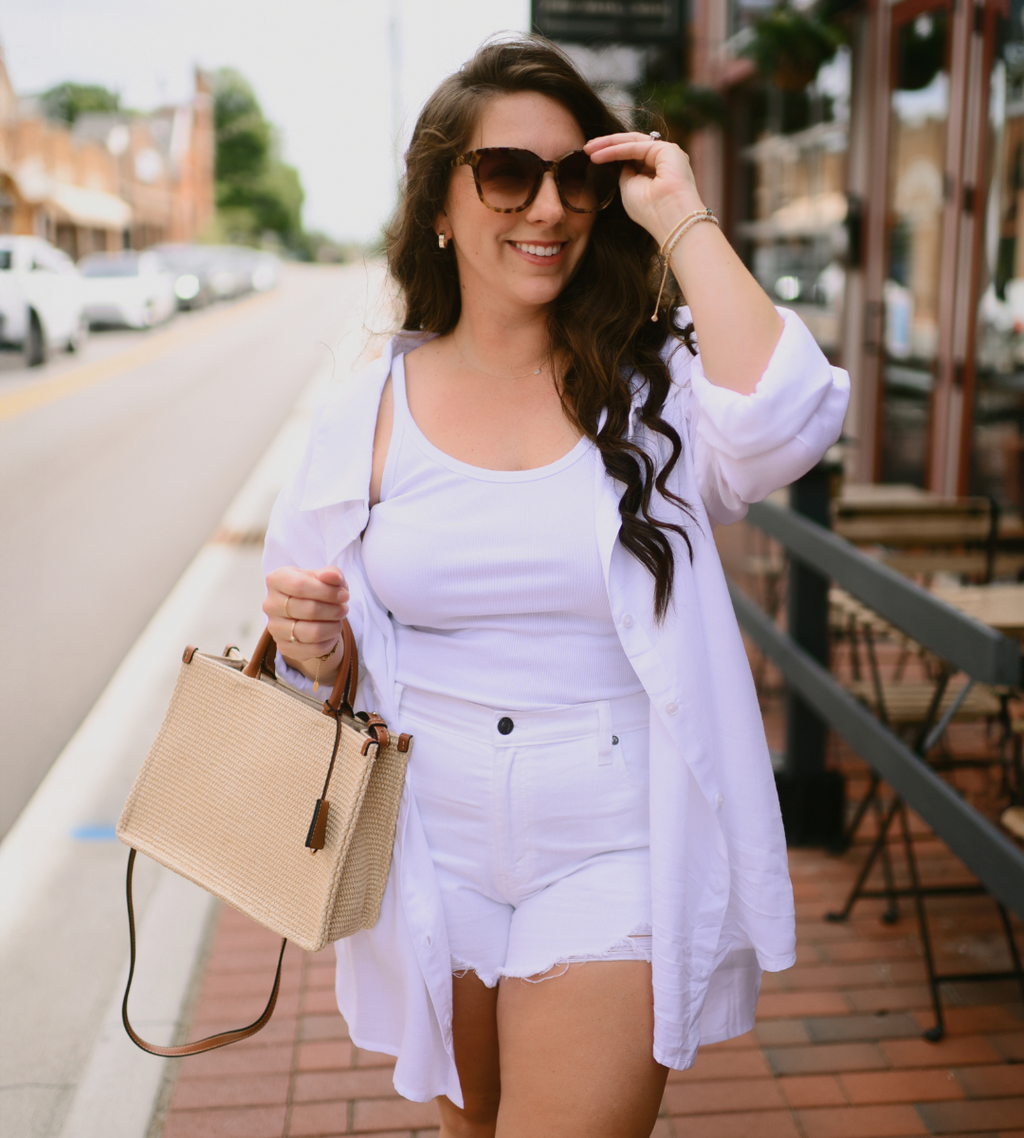 White Button-down Shirt