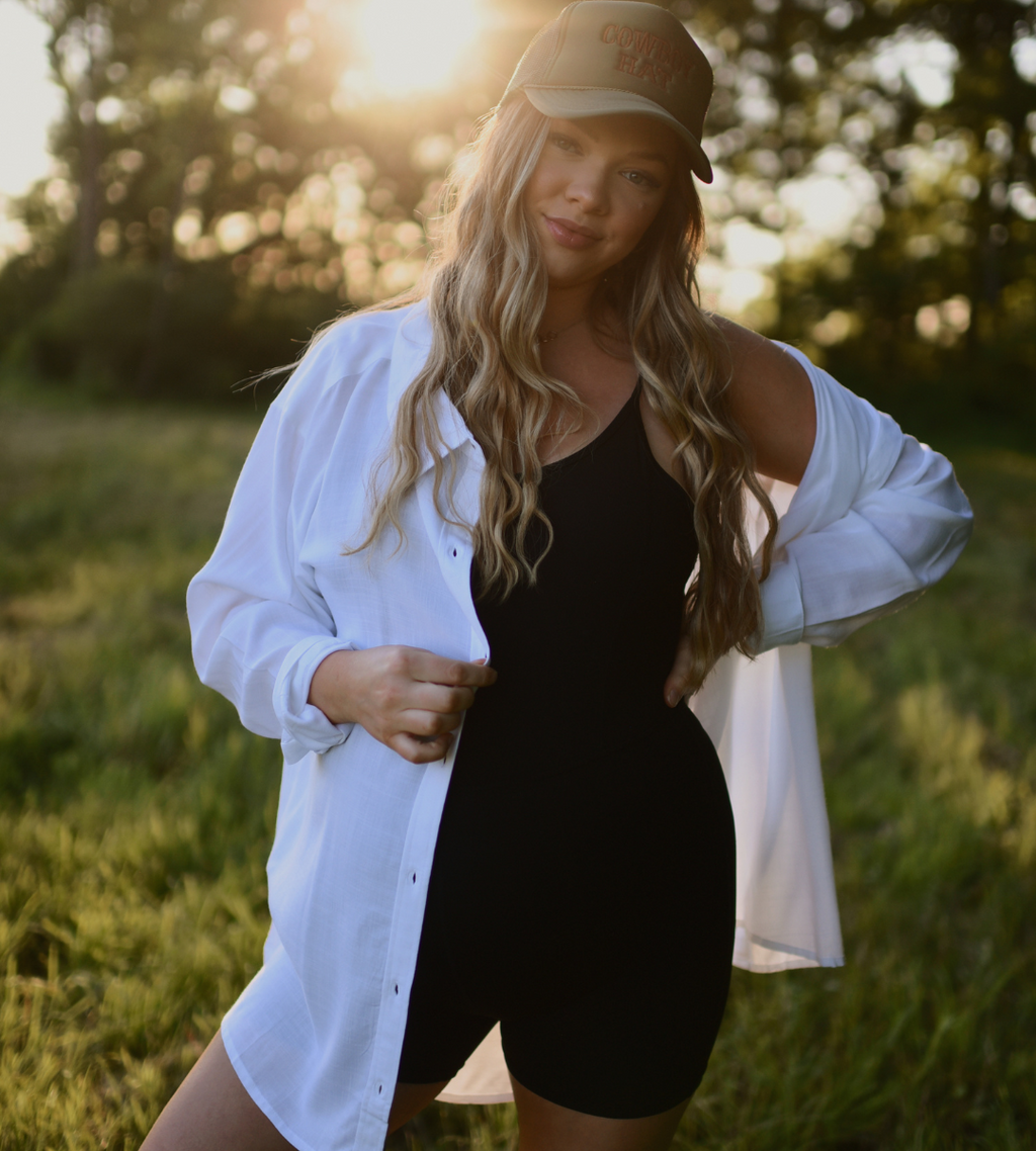 White Button-down Shirt