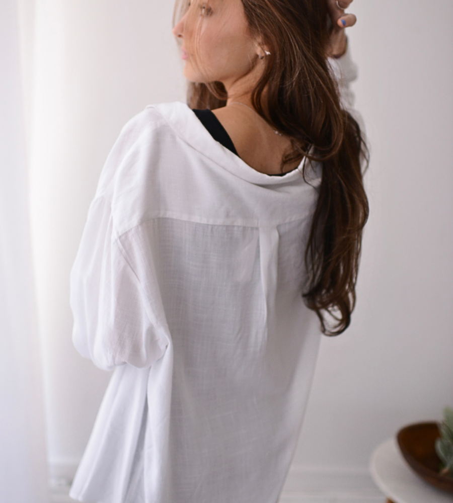 White Button-down Shirt