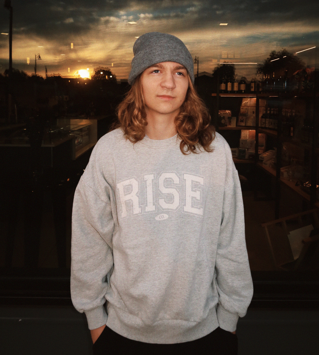 RISE Co. Sweatshirt (available in XL)
