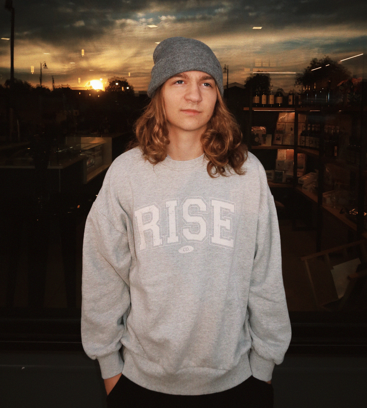 RISE Co. Sweatshirt (available in XL)
