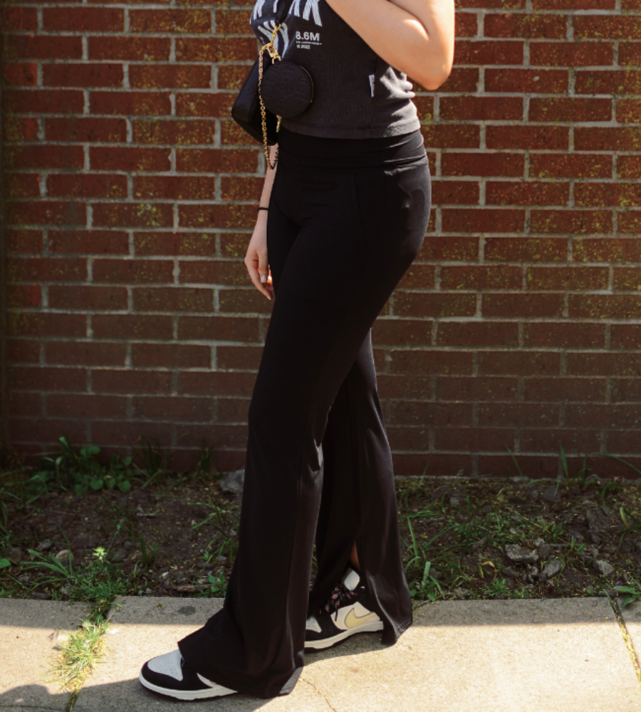 Stretch Flare Pants