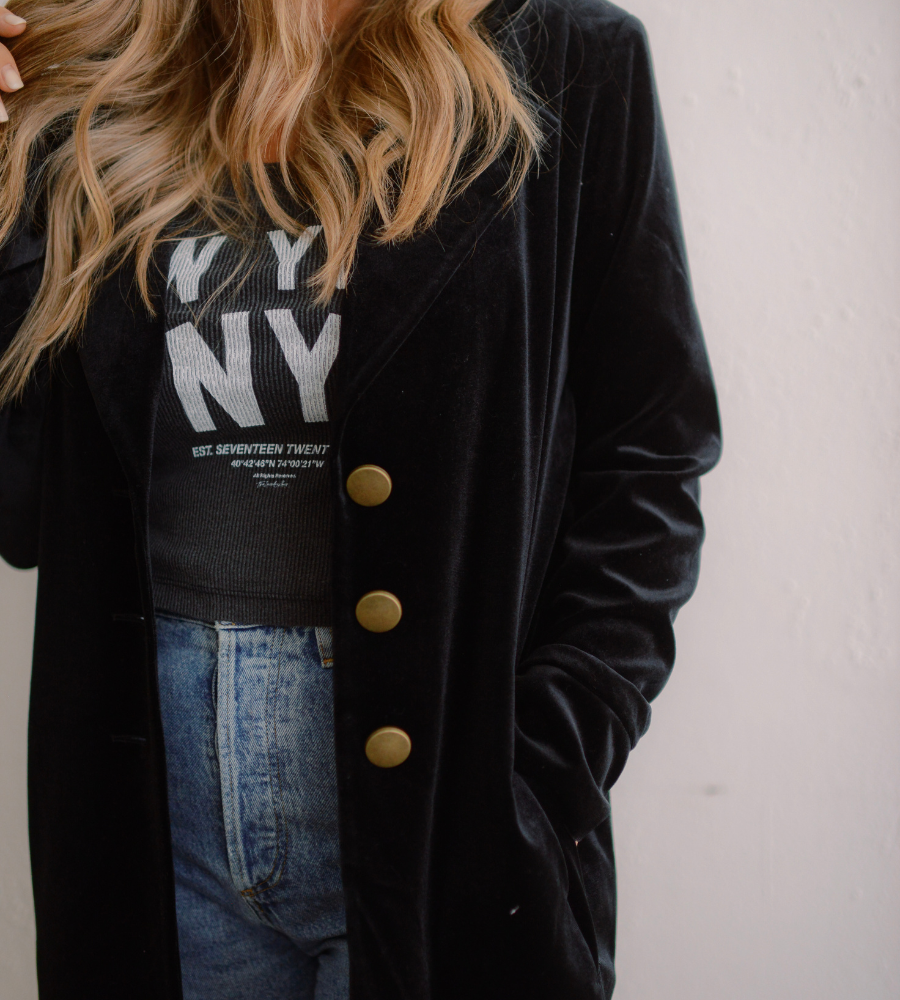 Velvet Duster (Extended Sizes Available)