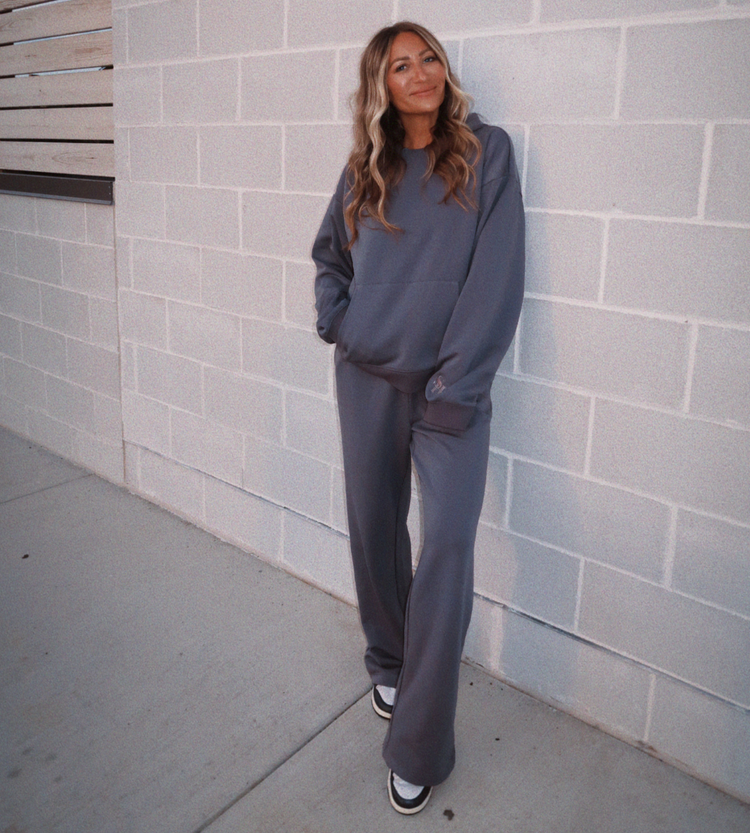 Signature Sweatpants in Slate Blue
