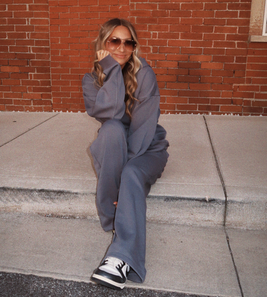 Slate Blue Sweatpants