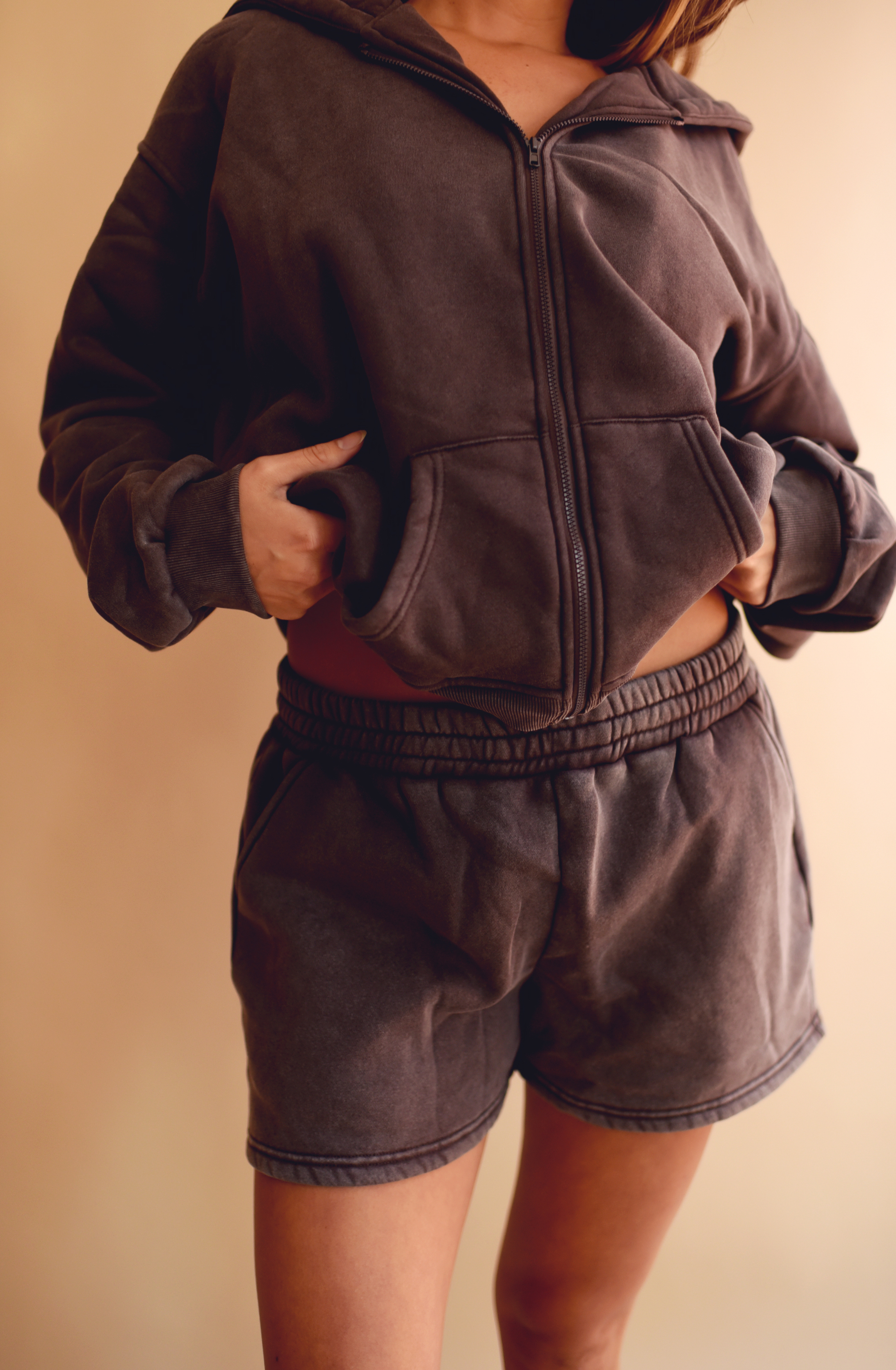[NEW] Cocoa Fleece Zip-up Hoodie