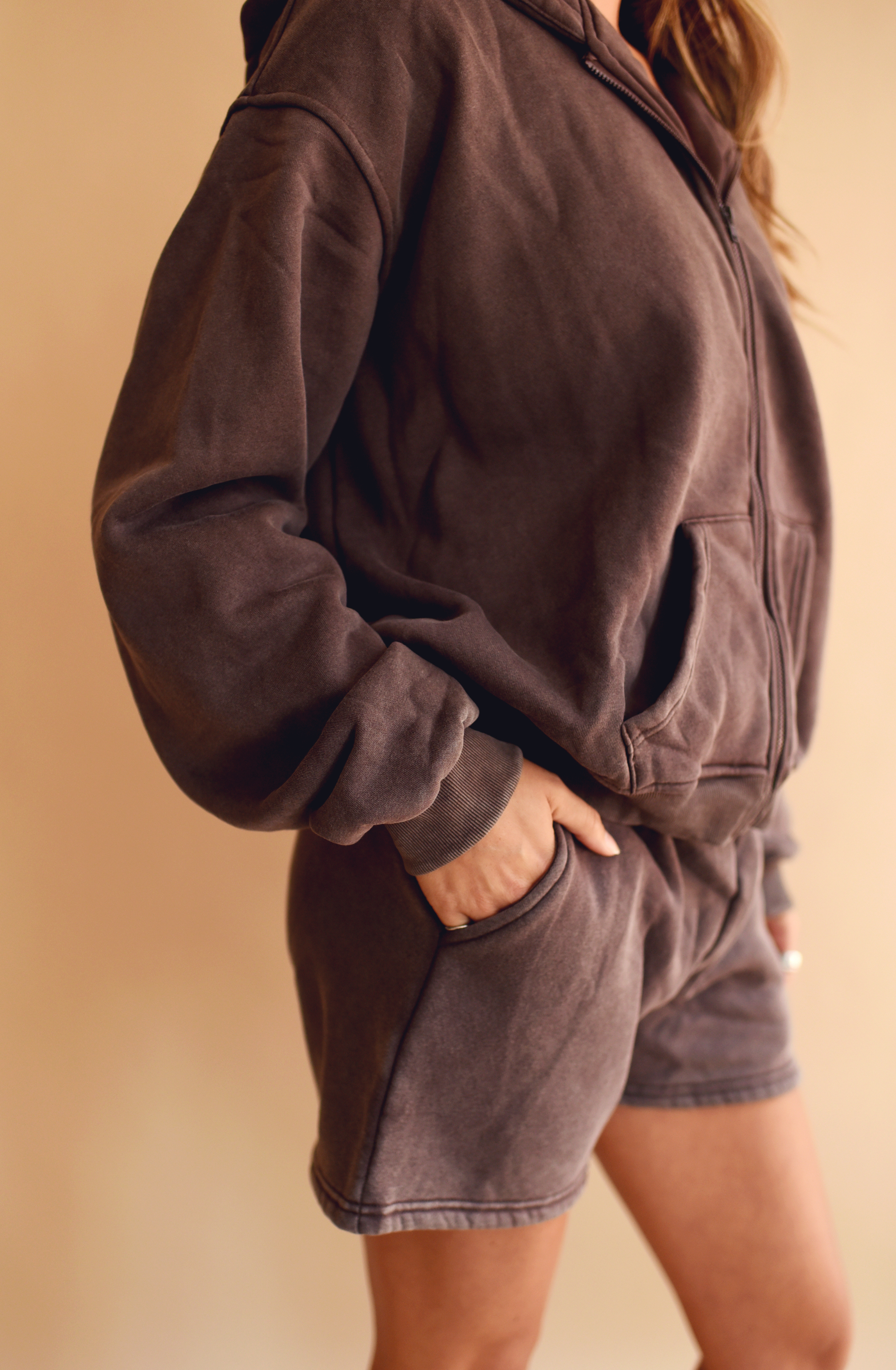 [NEW] Cocoa Fleece Sweat Shorts