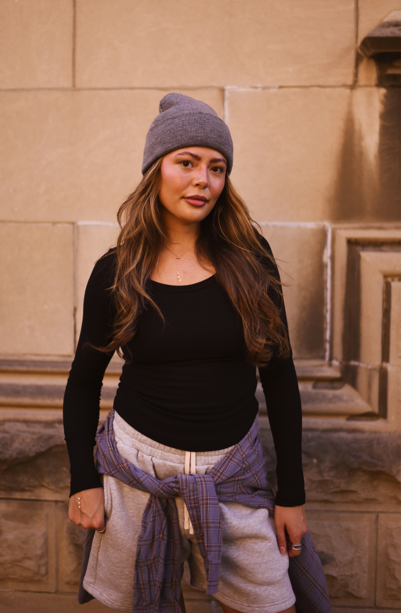Signature Satin Lined Beanie