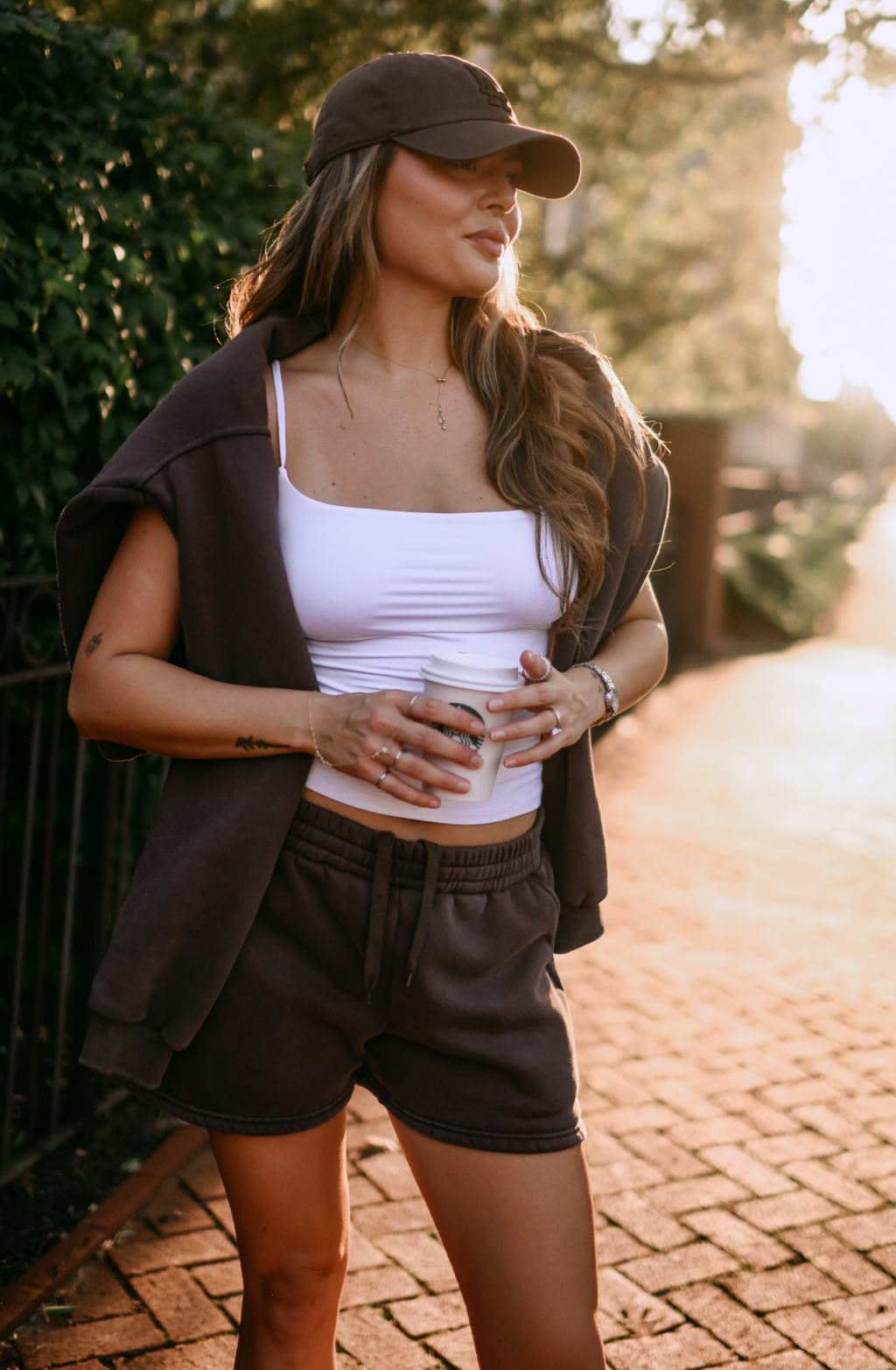 [NEW] Cocoa Fleece Sweat Shorts