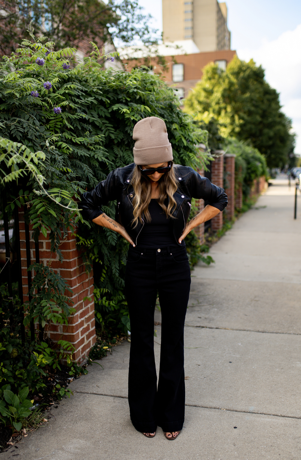 Ivy Flare Denim in Midnight
