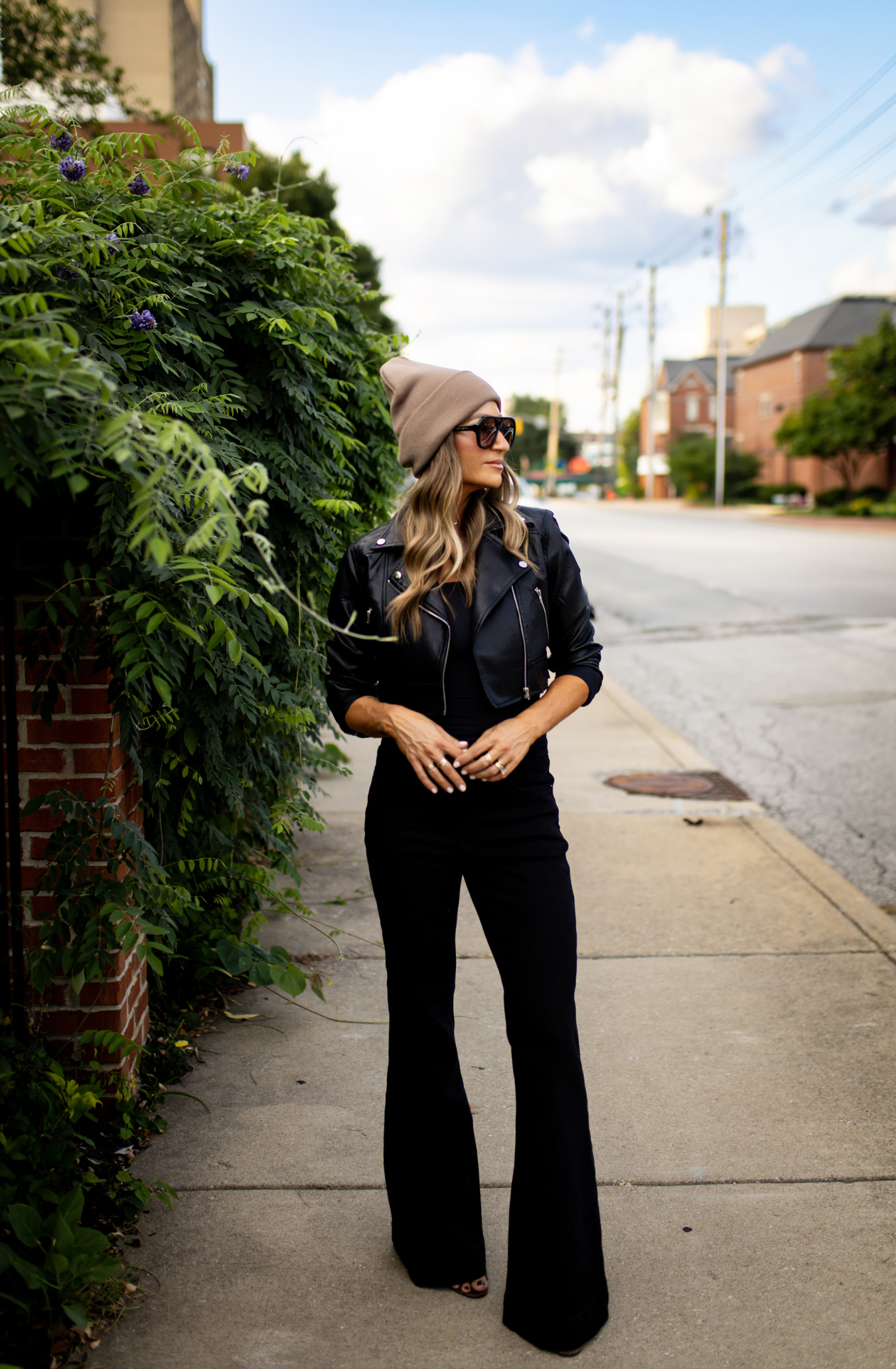 Ivy Flare Denim in Midnight