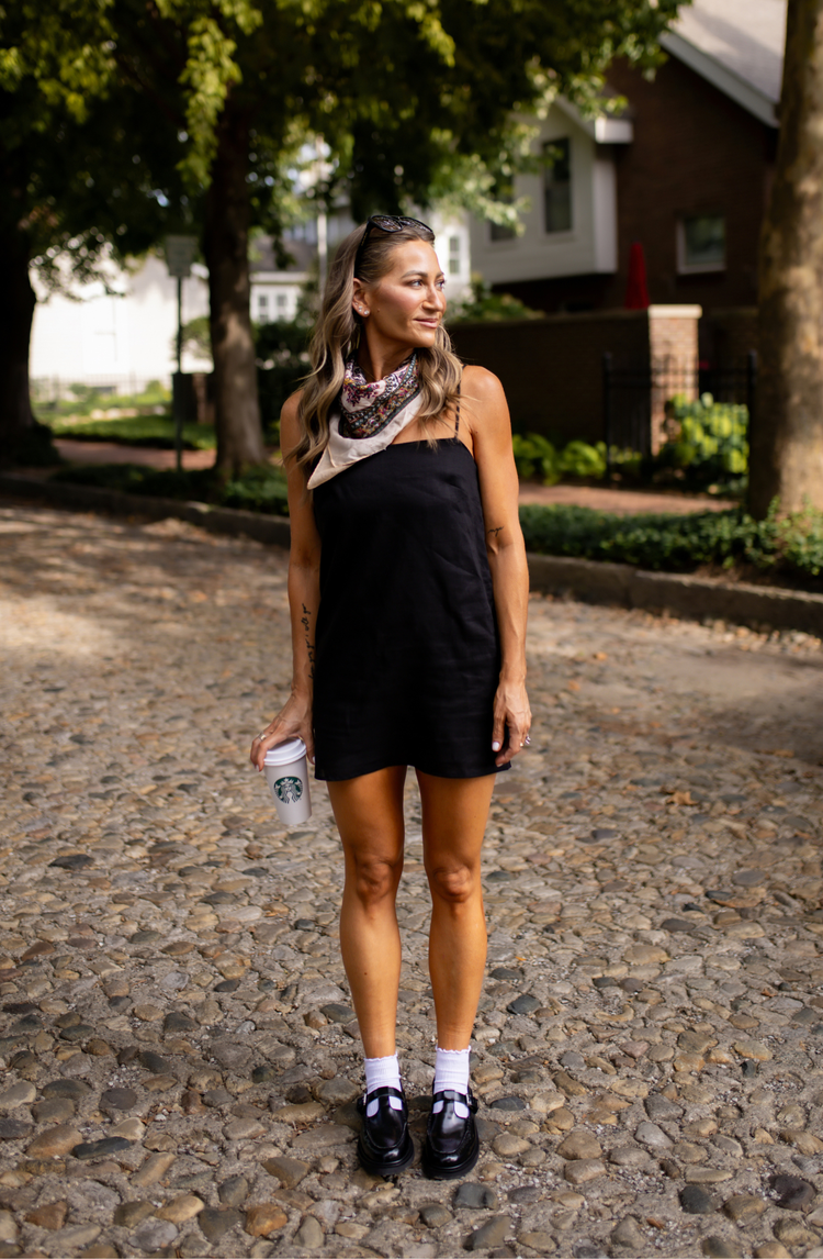Everyday Linen Mini Dress