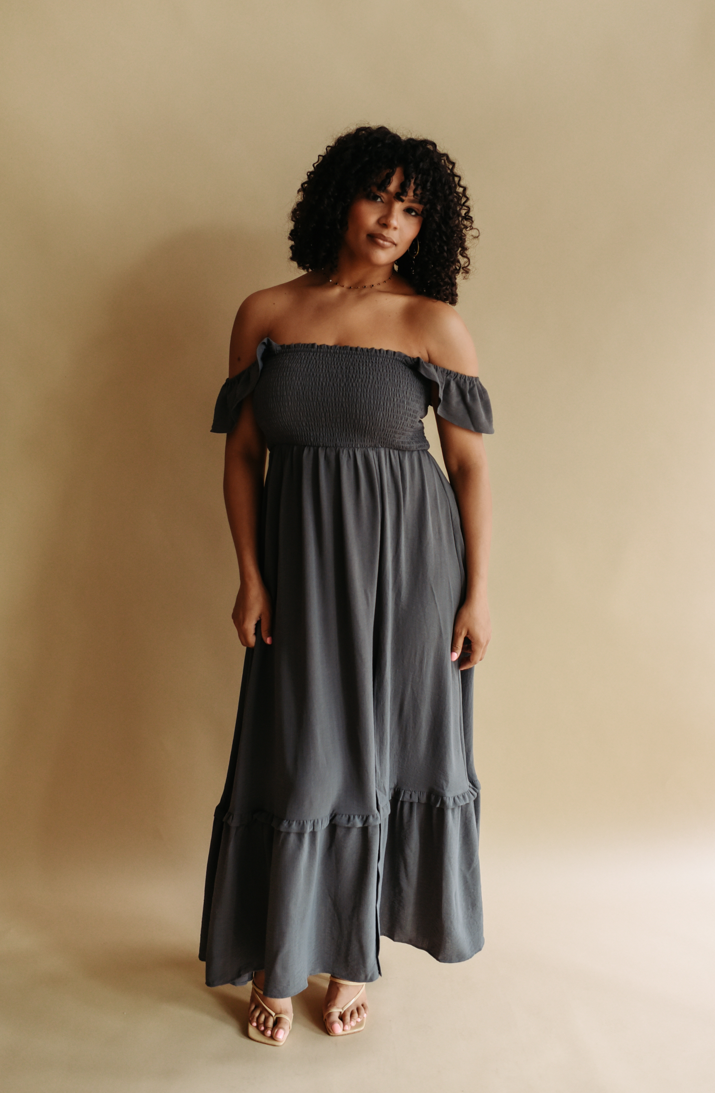 Golden Hour Maxi Dress (available in XL)