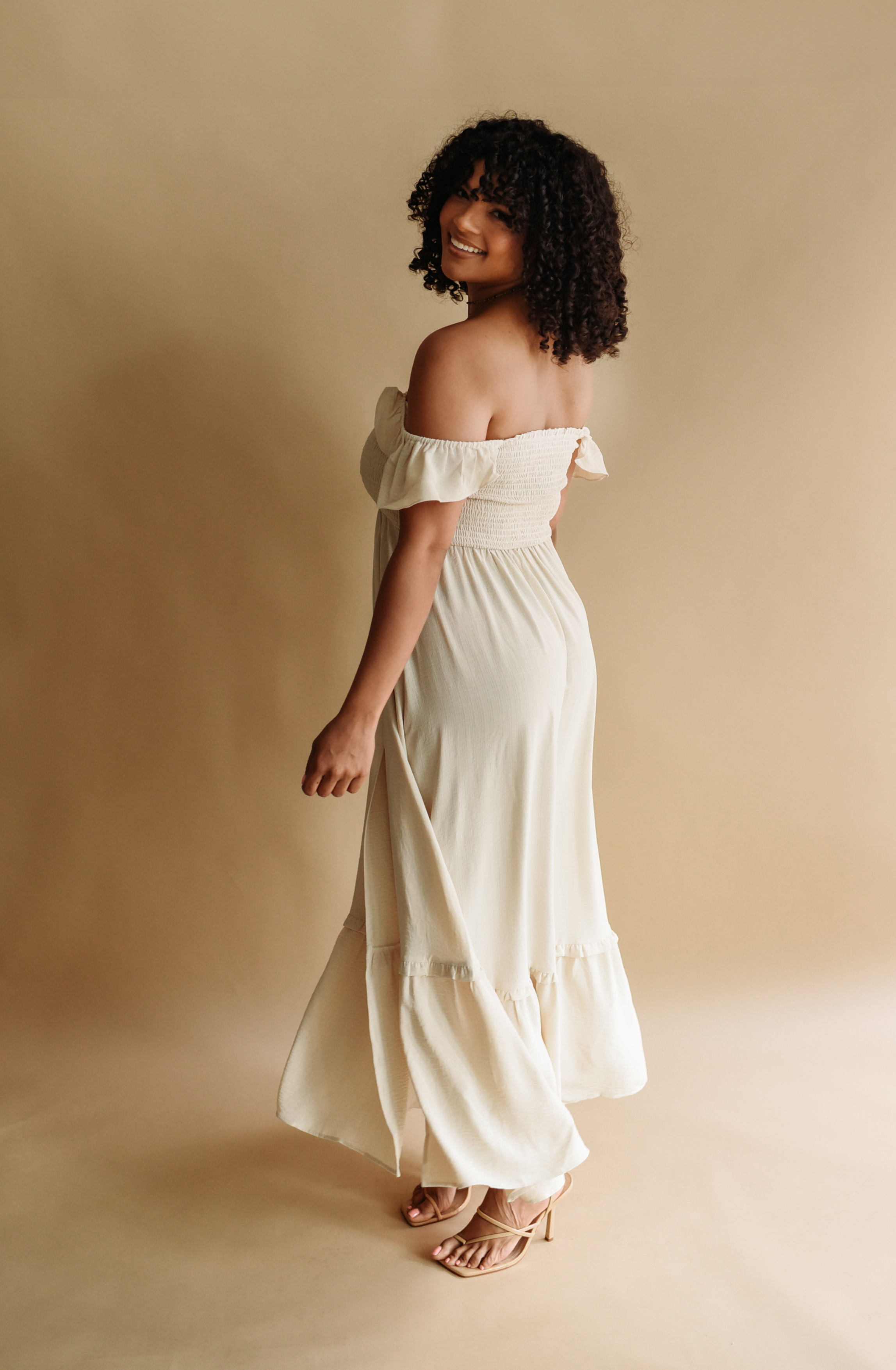 sarah ruched maxi dress Golden Hour Maxi Dress (available in XL) Hill x Sarah