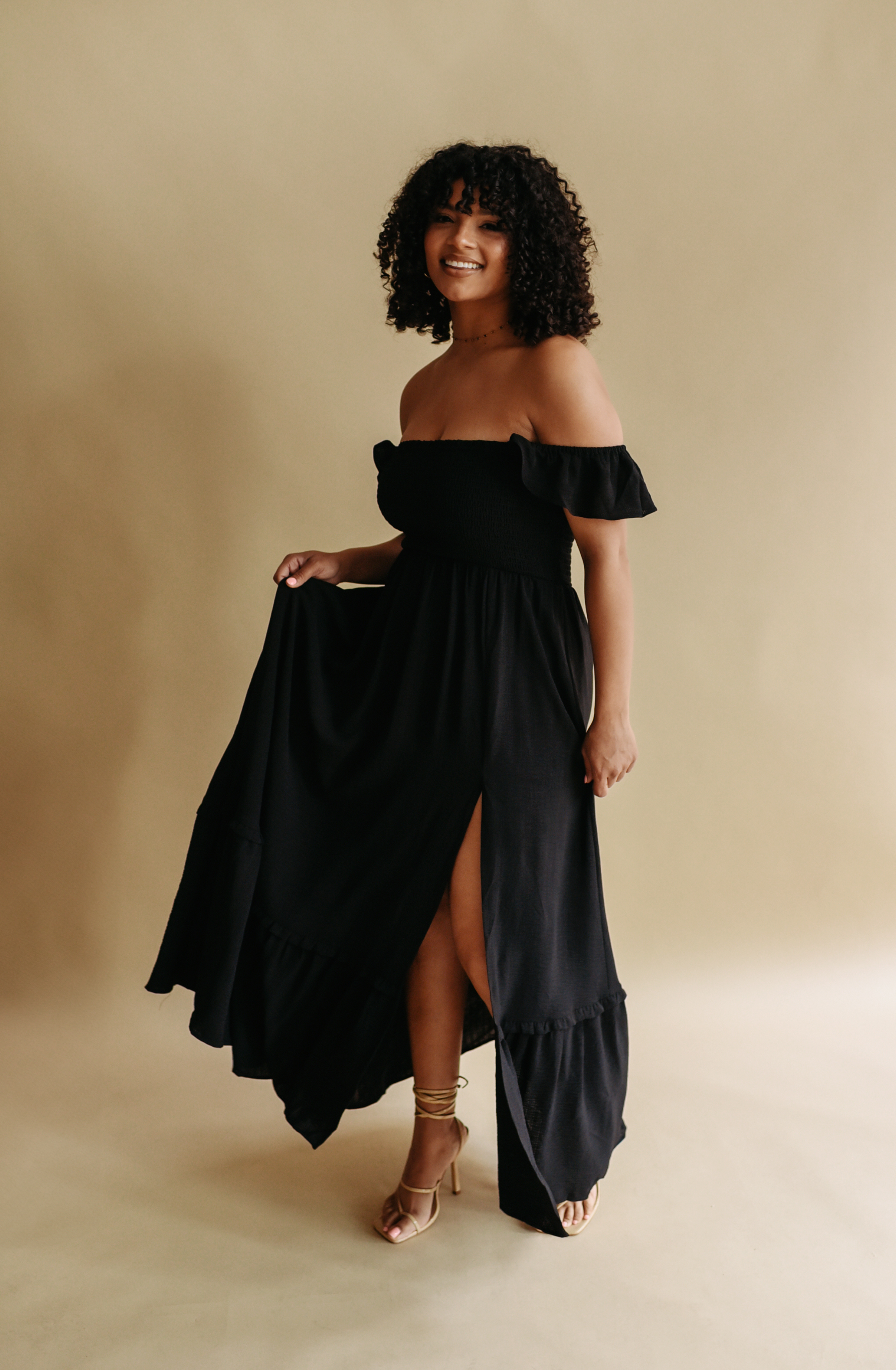 Golden Hour Maxi Dress (available in XL)