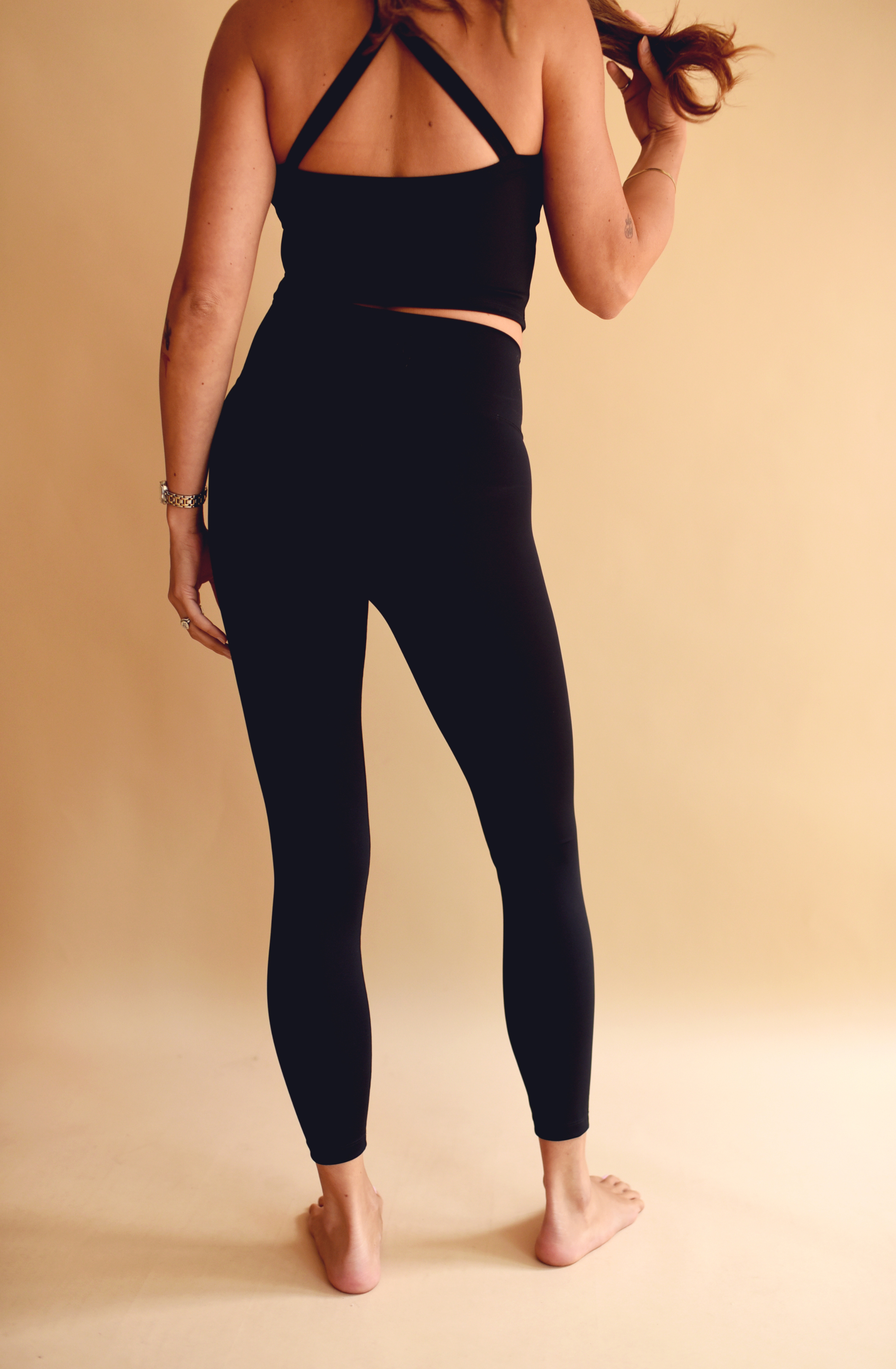 [NEW] Elevate Active Leggings [In Storm Grey + Black]