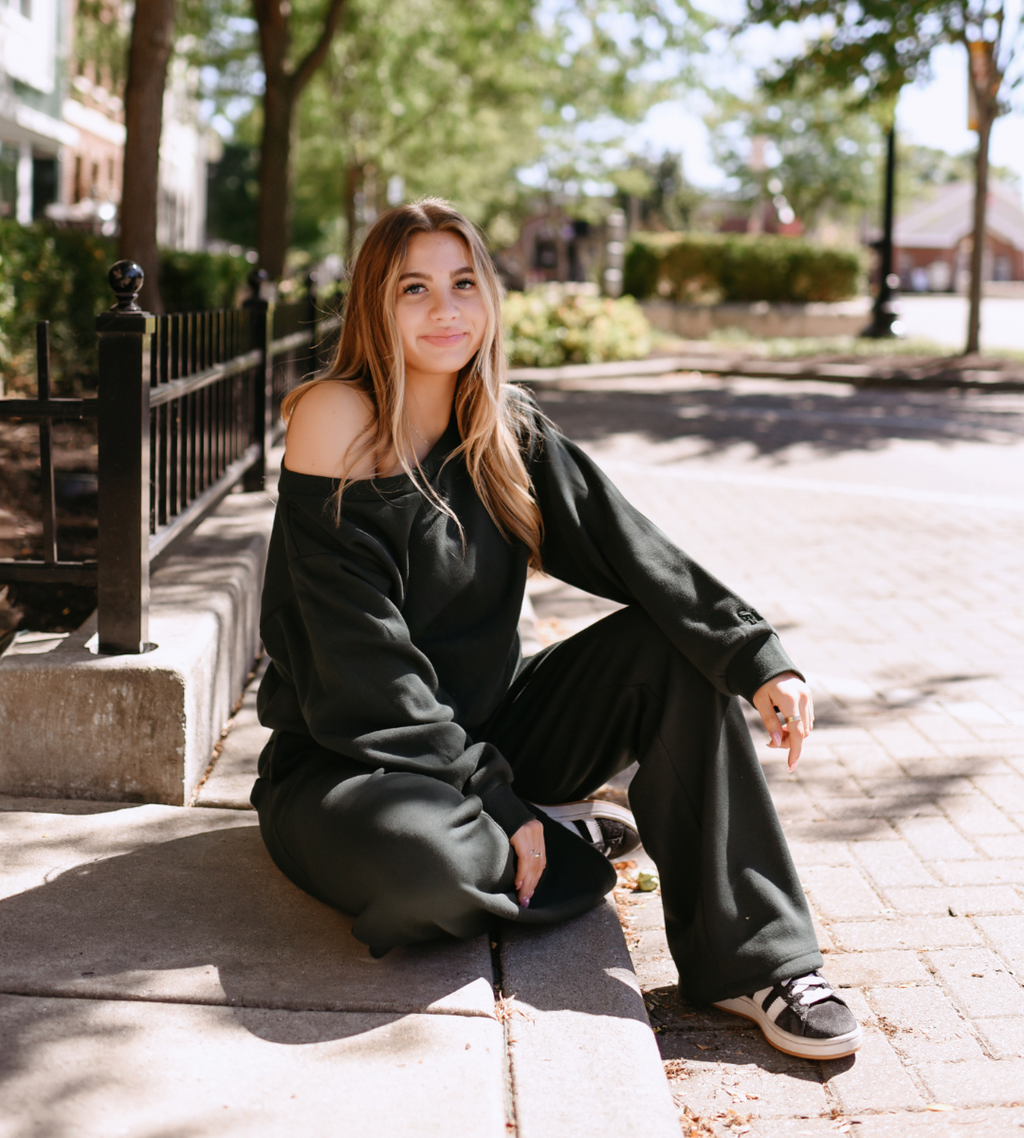 Signature Sweatpants in Hunter Green