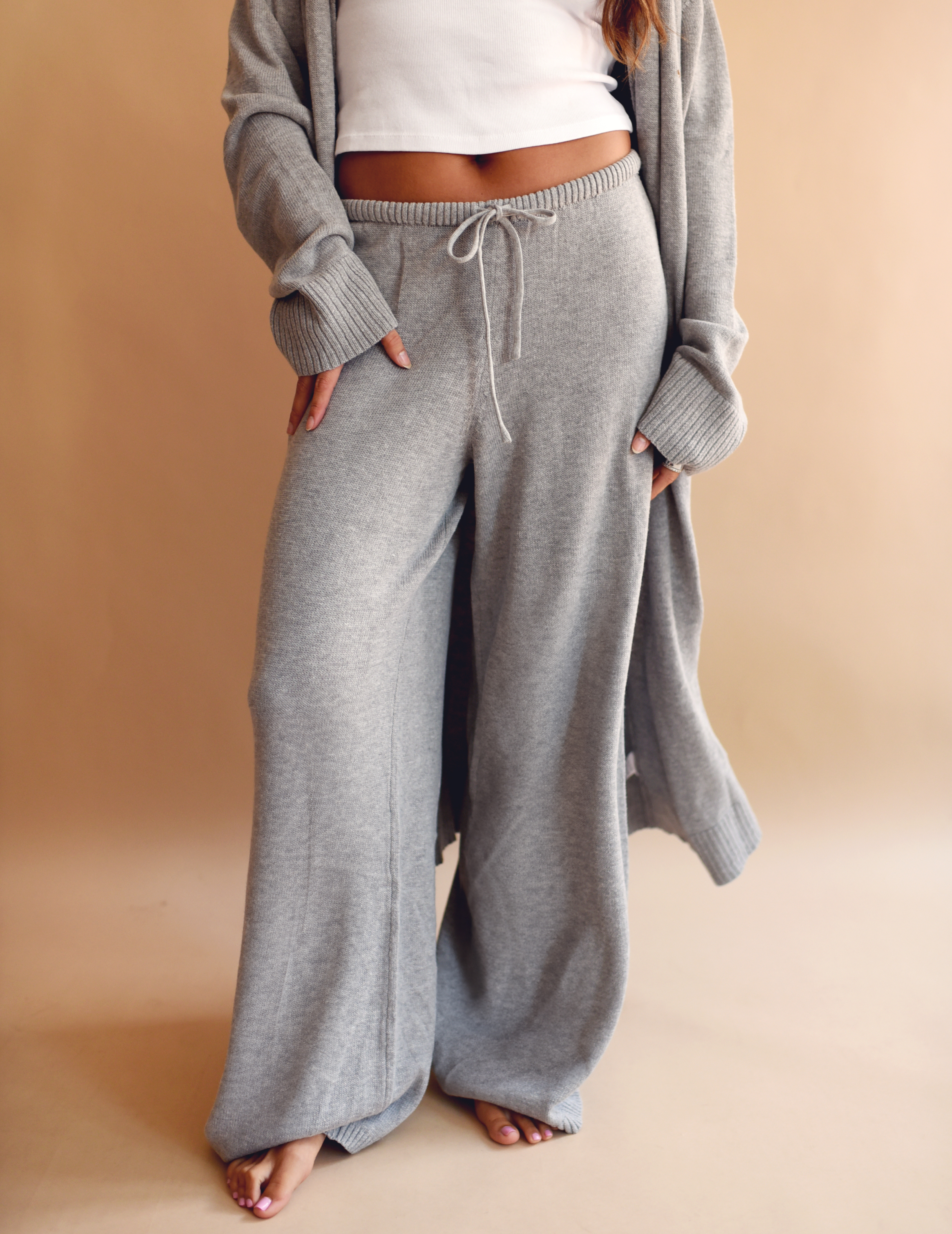 Slow Mornings Pants In Earl Grey