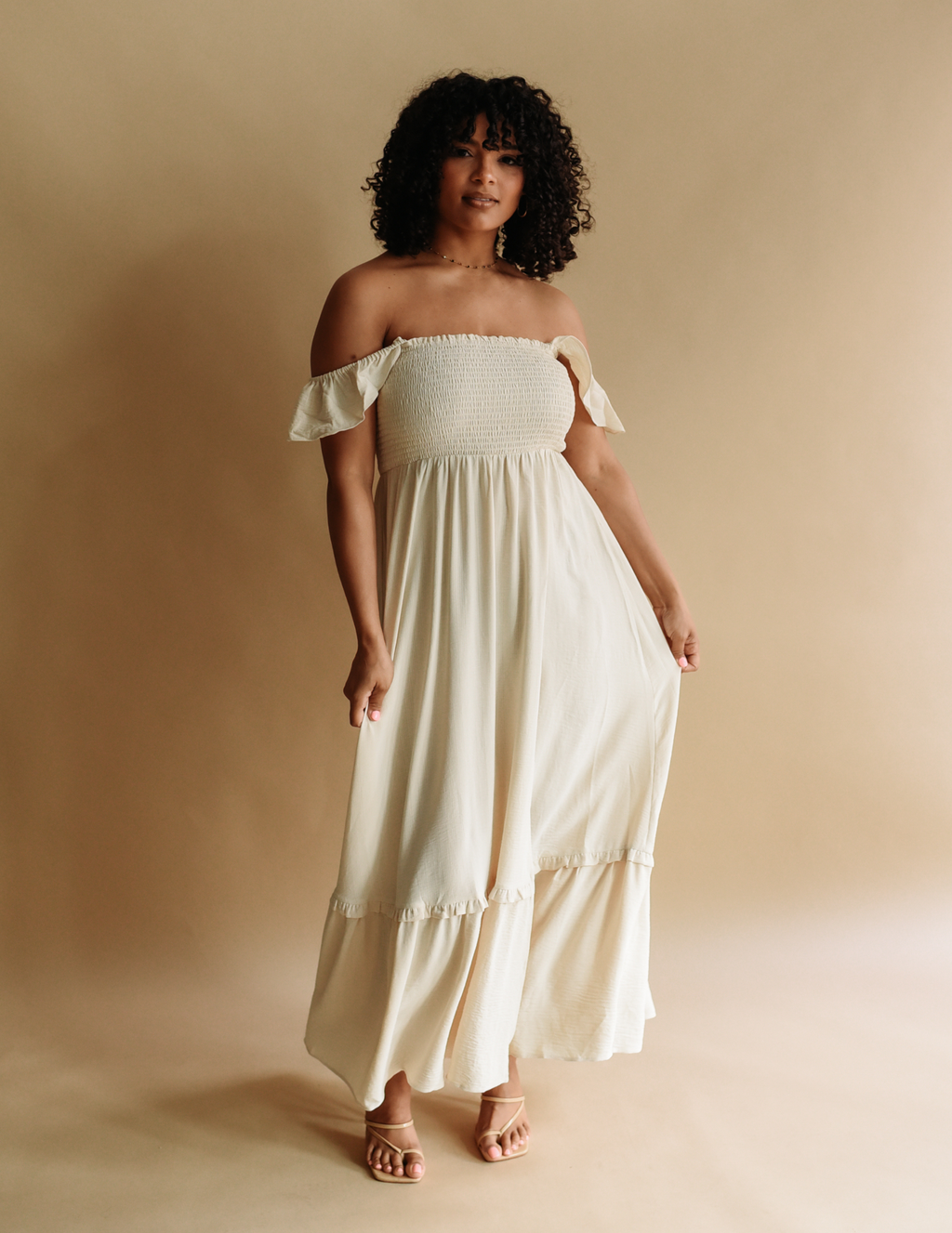 Golden Hour Maxi Dress (available in XL)