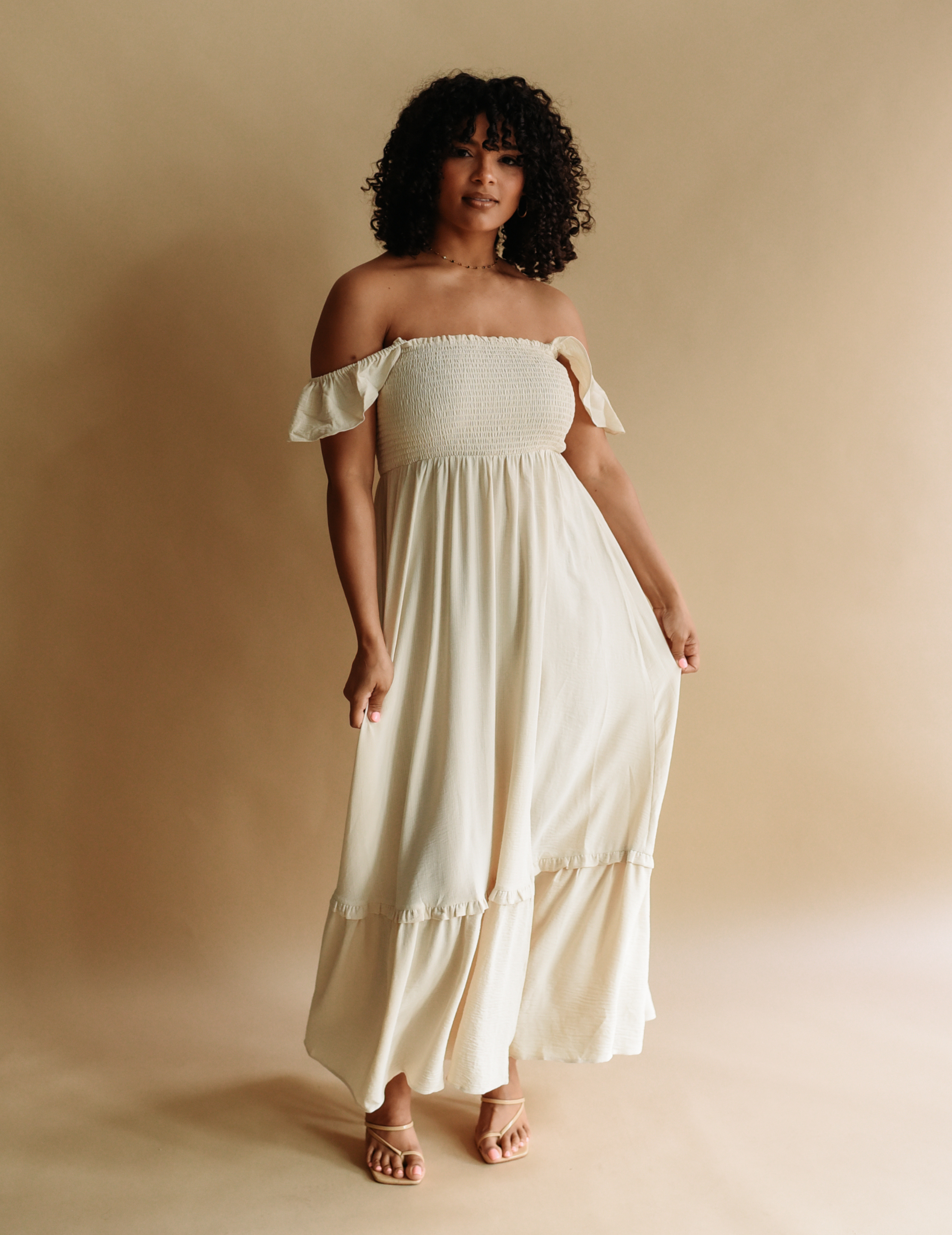Golden Hour Maxi Dress (available in XL)