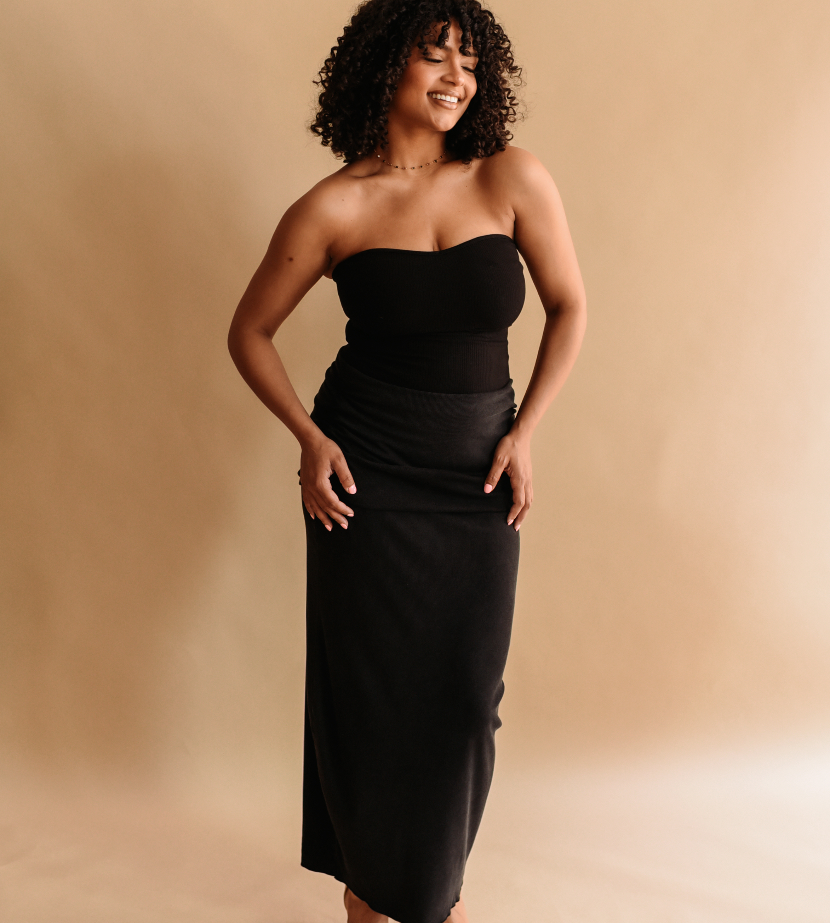 Onyx Maxi Skirt/Dress