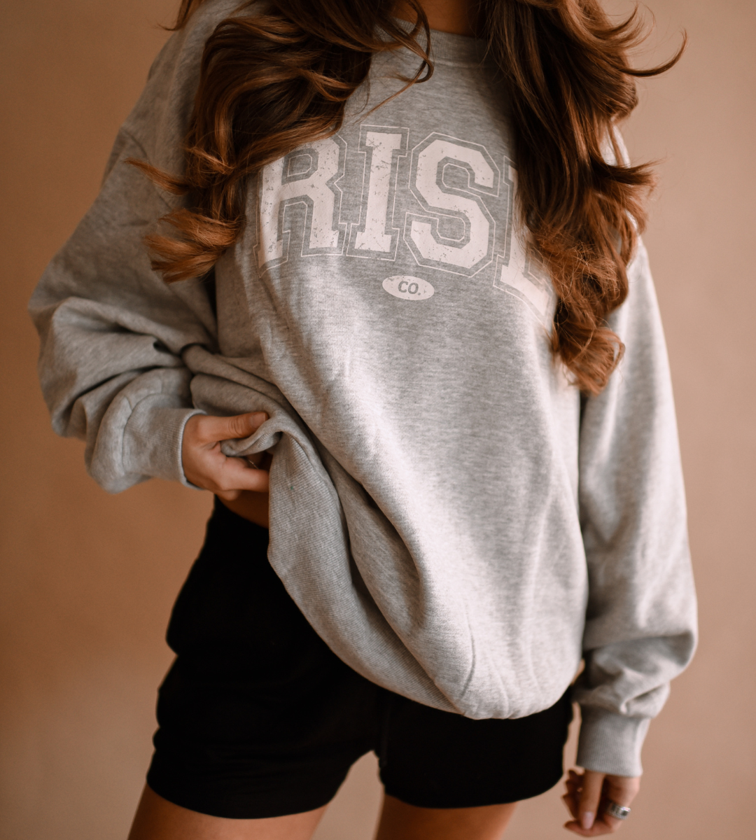 RISE Co. Sweatshirt (available in XL)