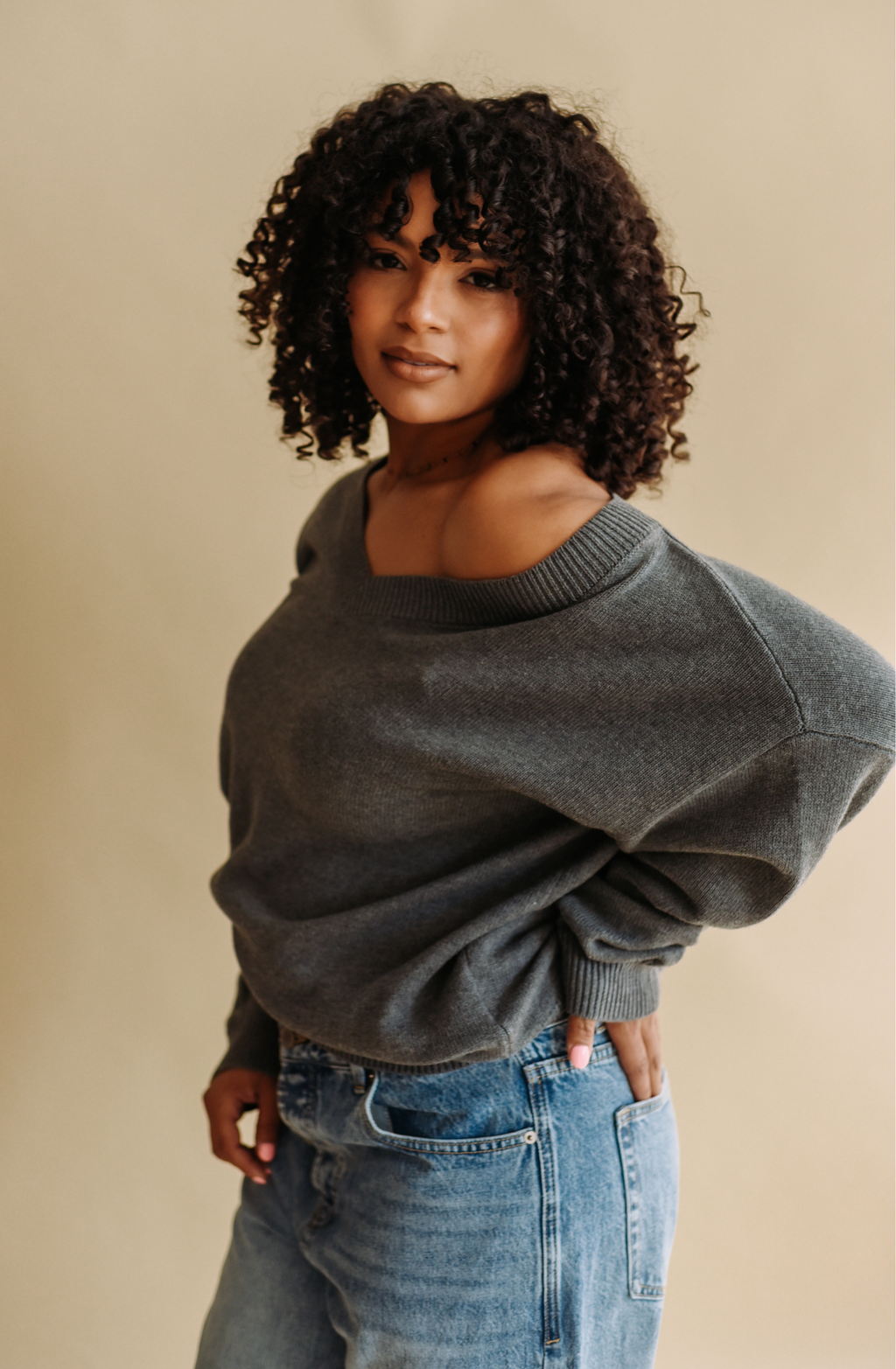 The Riley V-Neck Sweater