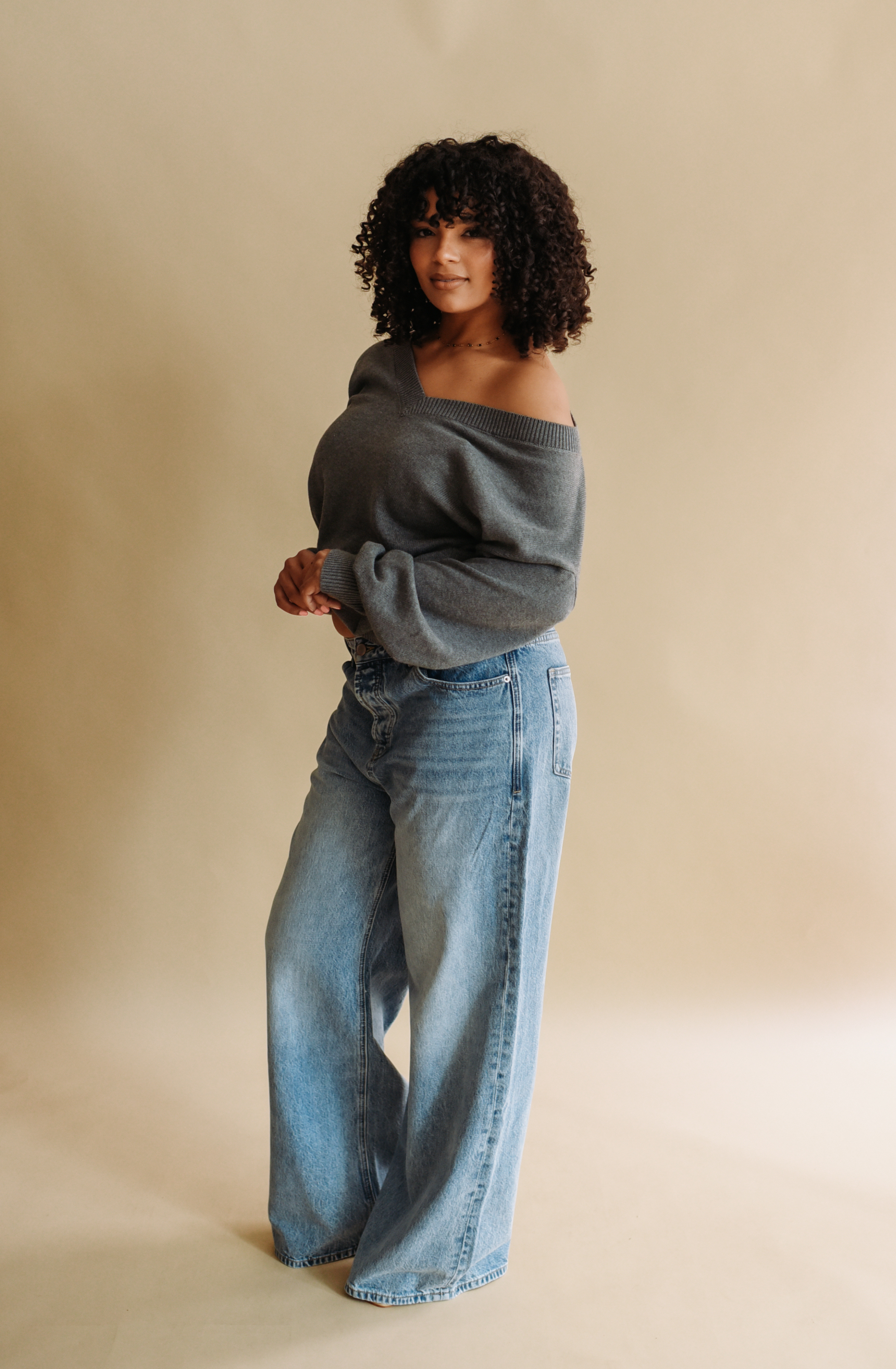 The Riley V-Neck Sweater