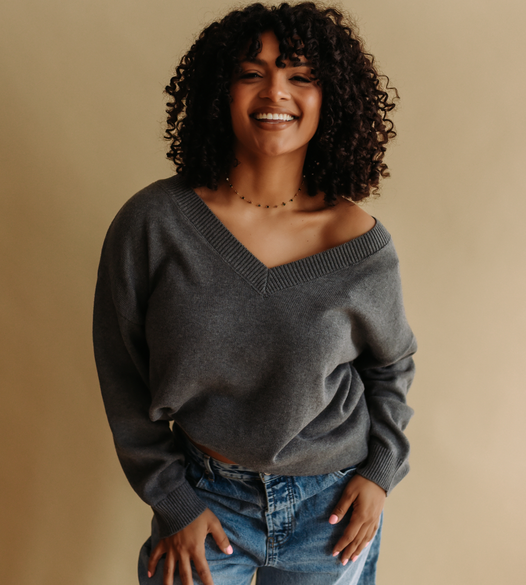 The Riley V-Neck Sweater
