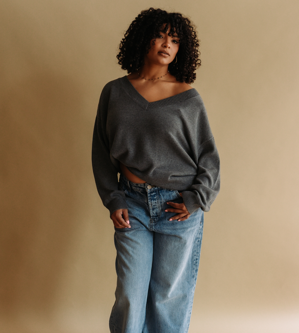 The Riley V-Neck Sweater