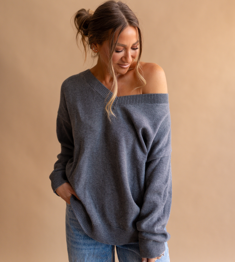 The Riley V-Neck Sweater