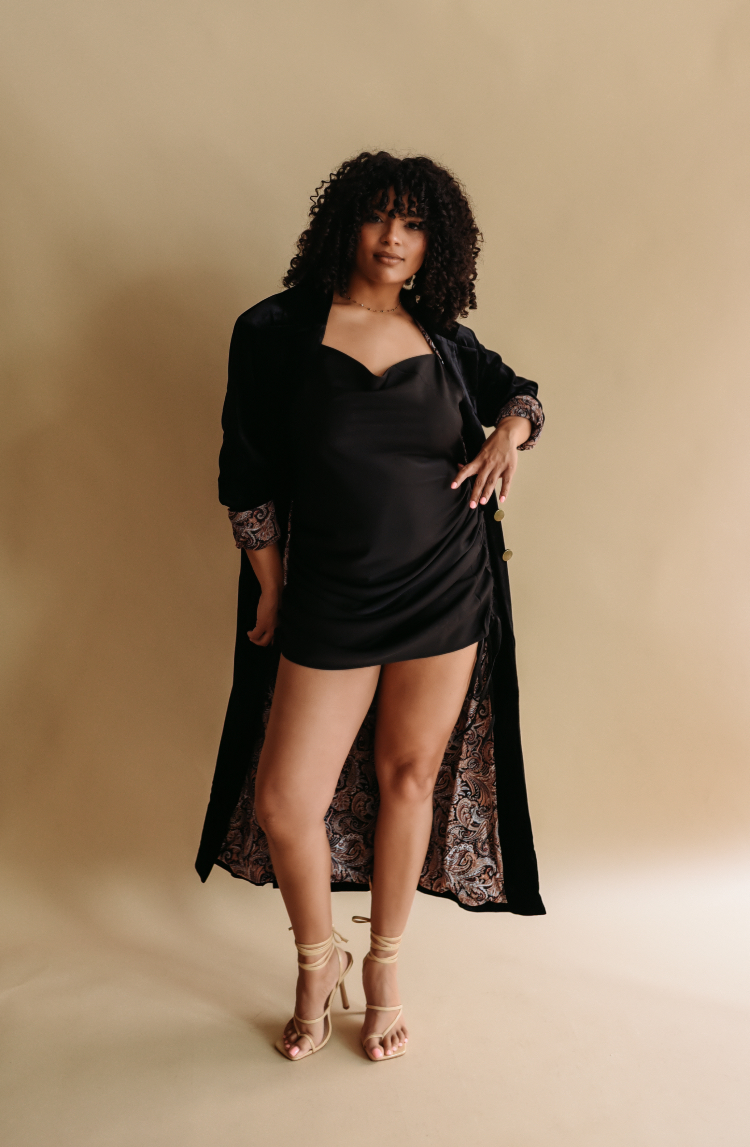 Velvet Duster (Extended Sizes Available)