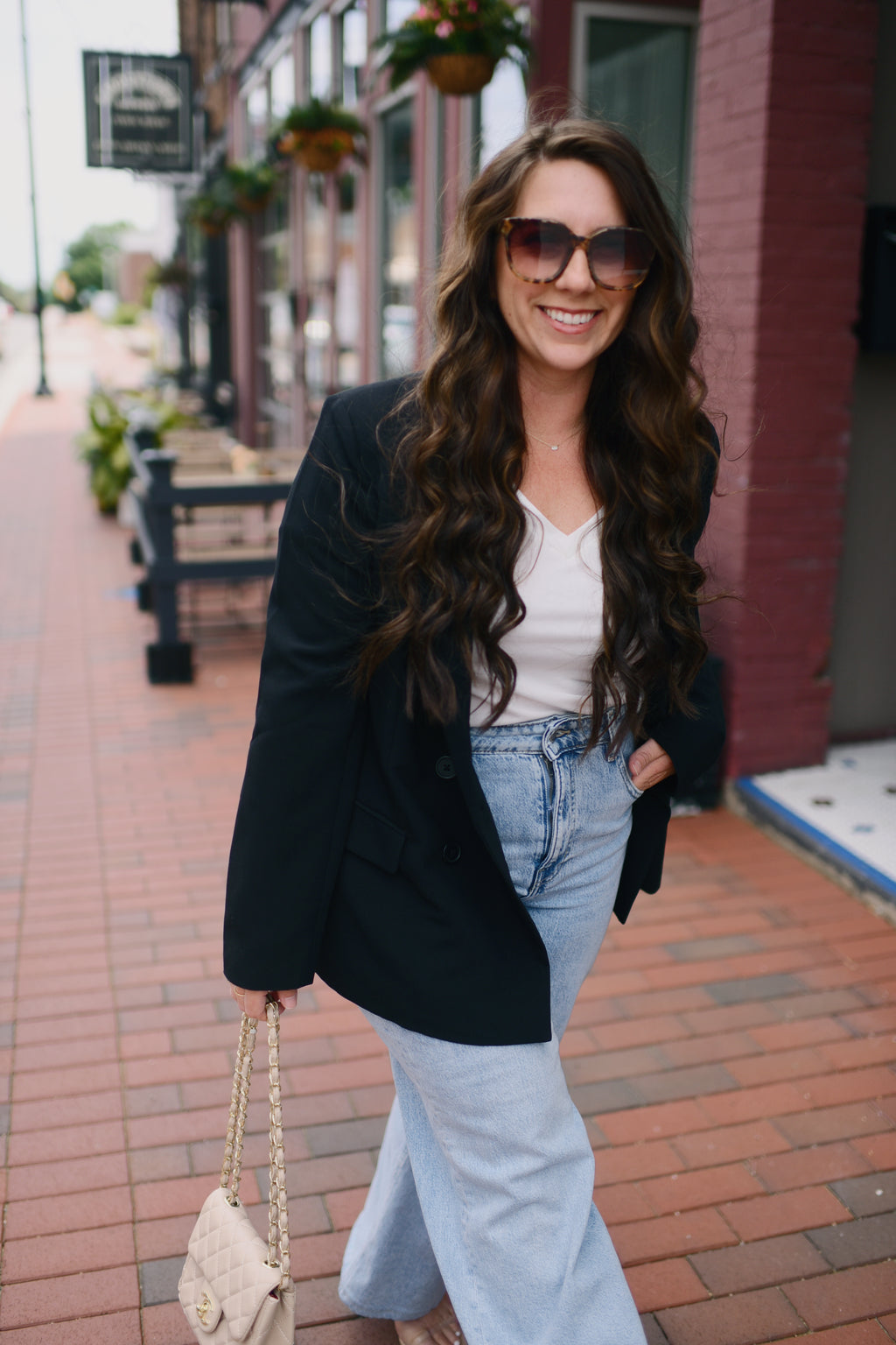Essential Blazer in Black