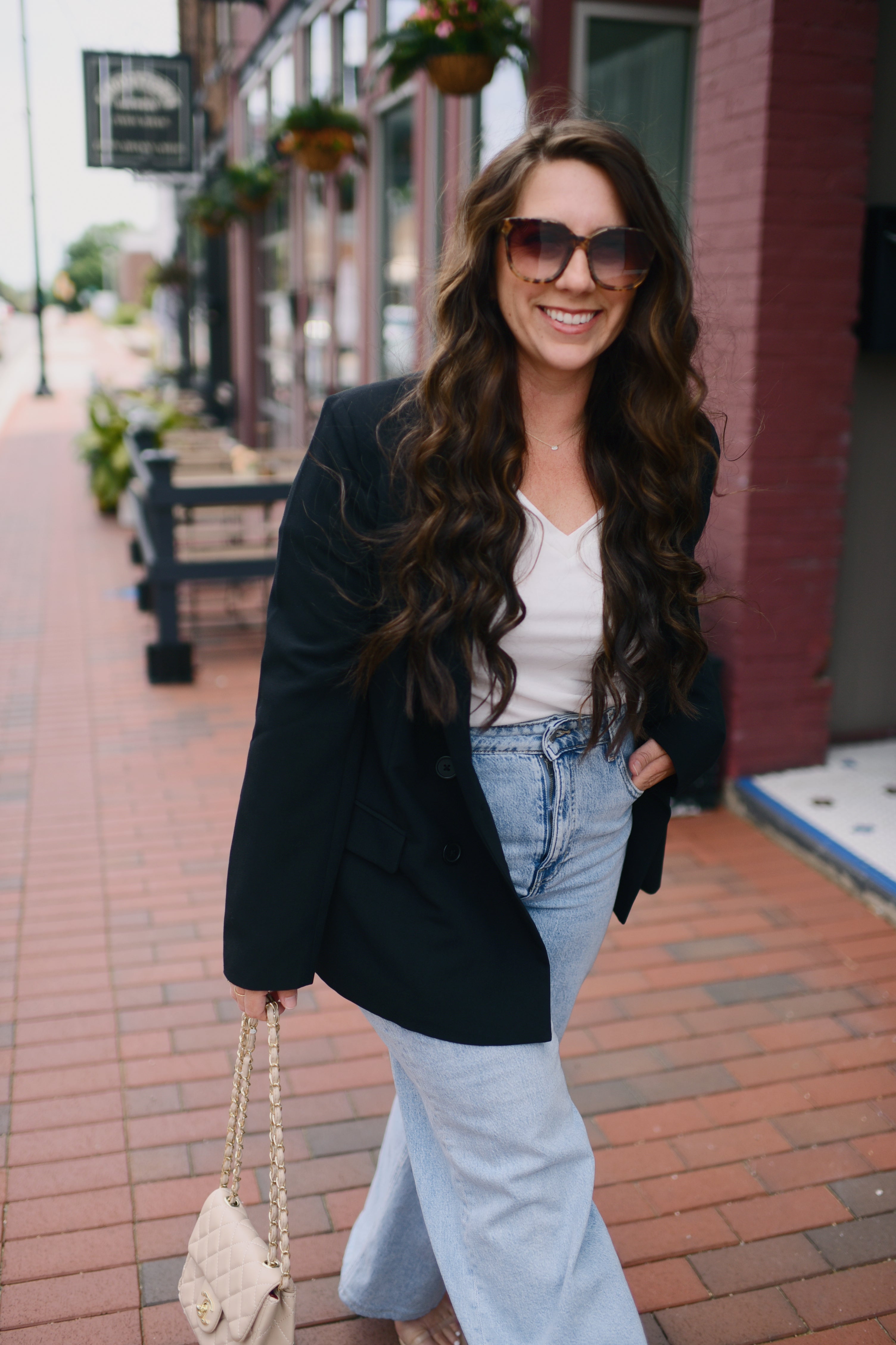 Essential Blazer in Black