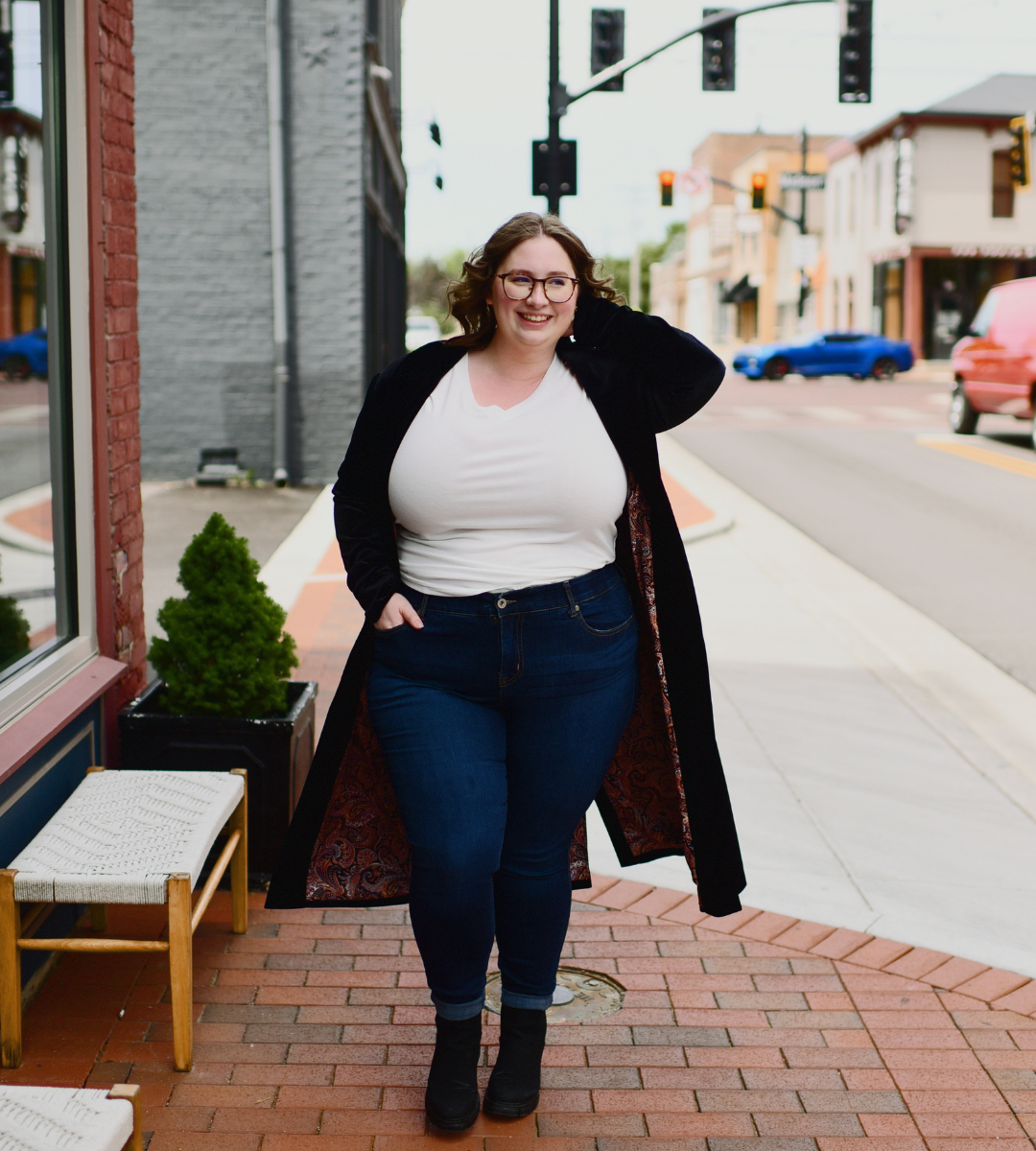 Velvet Duster Cardigan – Hill x Sarah