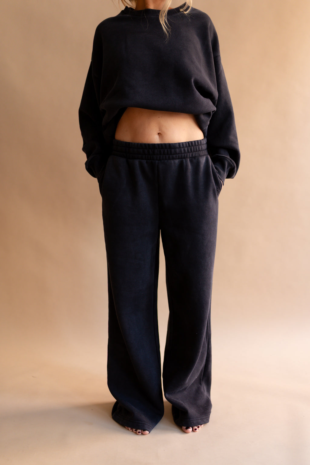 Off-Duty Straight Leg Fleece Sweatpant