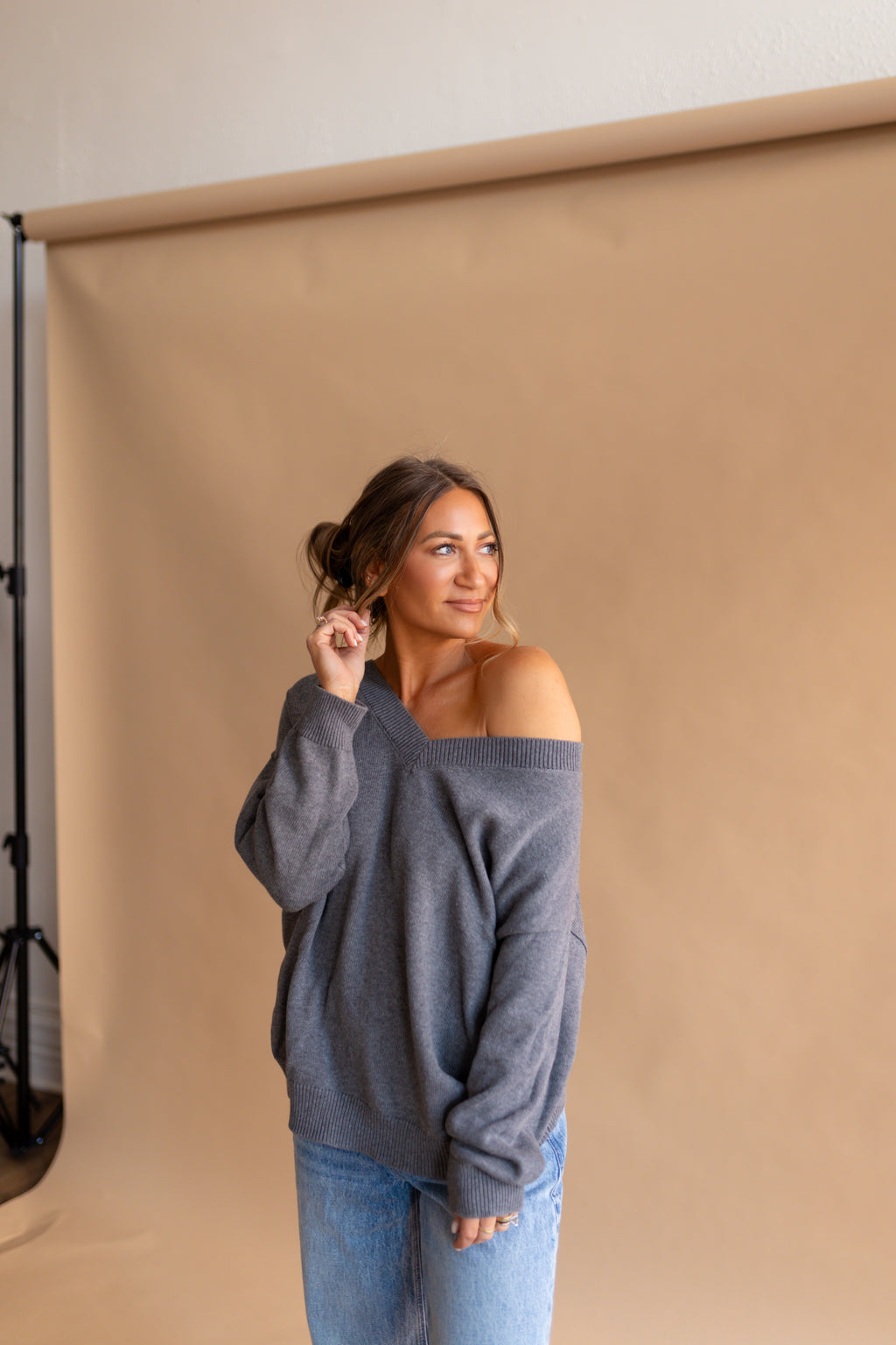 The Riley V-Neck Sweater